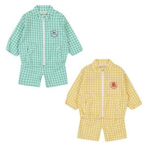 해피랜드 HC11 레오체크점퍼상하 HZ321205