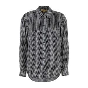 마이클코어스 자수 새틴 셔츠 MT540V6JLW NICKEL