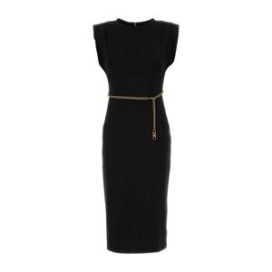 마이클코어스 블랙 저지 원피스 MT5831SH6J BLACK