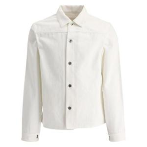 Jil Sander 긴소매 버튼 데님 셔츠 J47DL0102J46544 102 TP944283867