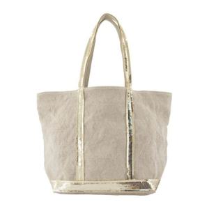 바네사 브루노 M 지퍼 쇼퍼 리넨 토트백 0PVE31 V40378 018 SAB