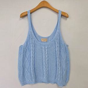 나야홍 / 빅사이즈 506 꽈배기꼬임조끼뷔스티에 DRMU781