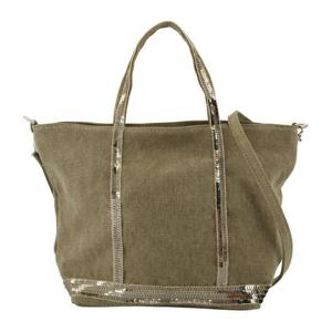 바네사 브루노 리넨 카키 S 쇼퍼 토트백 0PVE31 V40435 667 KAK