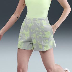 나이키반바지 SQJ HQ5705-034 여성 미드라이즈 프렌치 테리 프린트 쇼츠