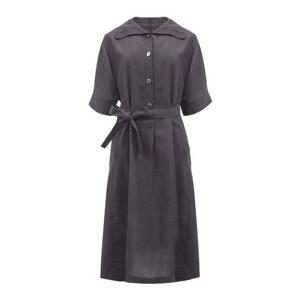 [펠리체조수니]벨티드 미디 원피스 (FOMO212)