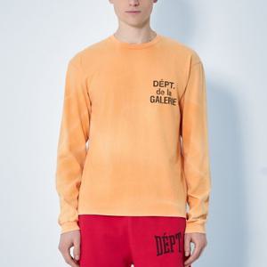25 FW 갤러리 디파트먼트 Souvenir 수베니어 긴팔 티셔츠 오렌지 FLS 60056 BRIGHT OR