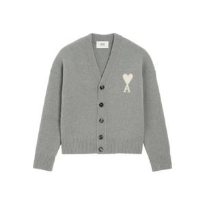 AMI Paris 아미 드 쾨흐 가디건 H25UKC365KN0135