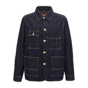 켄조 쿠로키 재패니즈 핀스트라이프 데님 재킷 FE65DV1126F1 DM TP945301307