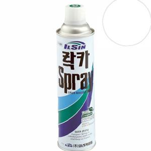 일신 락카 스프레이 백색 420ml
