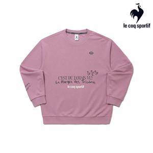 [르꼬끄] 남녀공용 르꼬끄X275C 레터 루스터 맨투맨 QQ323XFS72_SPK