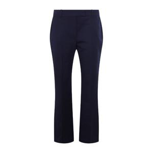 알렉산더맥퀸 네이비 스트레이트 울 팬츠 843475 QJACH4003