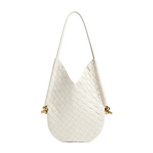 보테가베네타 솔스티스 스몰 숄더백 화이트 740898 VCPP1 9092