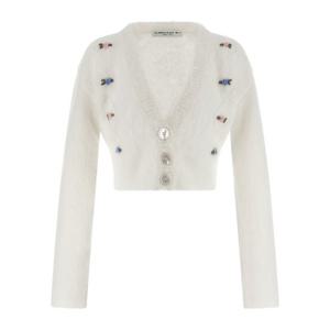 알레산드라리치 크롭 브이넥 가디건 FABX4183K4603 9001