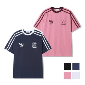 남자 808 피스 스포티 트랙 반팔 티셔츠 RM-TSH-Q085-핑크