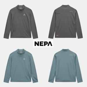 [네파] 남성 봄 가을 폴라텍 파워울 긴팔 집업 티셔츠 7K55422