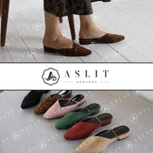 [애슬릿] 여성 여름 스웨이드 가죽 블로퍼