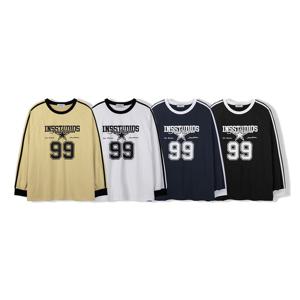 남자 인스튜디오스 99 시보리 긴팔 티셔츠 RM-TSA-Q042-검정