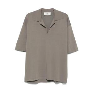 AMI Paris 니트 티셔츠 UPL164KN0064