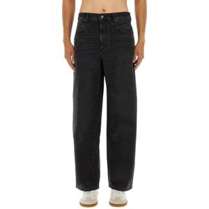 이자벨마랑 블랙 스트레이트 파이브 포켓 진 PA0528HC C3H01H02