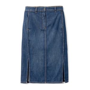 랑방 데님 프론트 슬릿 스커트 RW ST0321 D089 E25 23 MEDIUM B