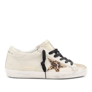 골든구스 화이트 레더 로우탑 스니커즈 GWF00101 F00752415741