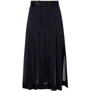 사카이 미디 스커트 2507757 001 BLACK