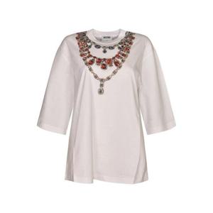 모스키노 반팔 티셔츠 A07295541 1001