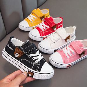 [엠케이] 와이베어 아동 찍찍이 운동화 캔버스신발 205880