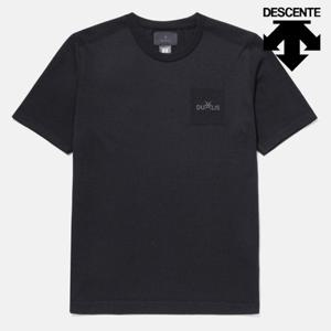 [데상트]데상트 듀얼리스 퓨젼 플렉스 반팔 니트 SP321DTS81BLK0