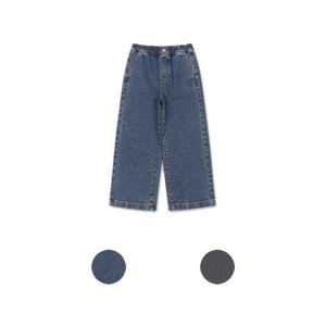 탑텐키즈 MKF4DP2211 M여아  루즈 와이드 데님 팬츠