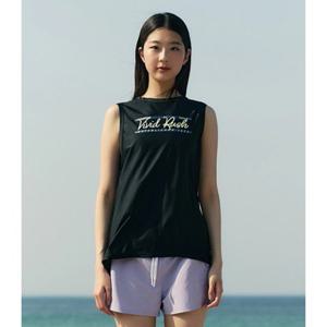 [아레나] (A5BL1PN06_BLK) 여성 써니 스위머 슬리브리스 커버업