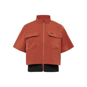 [와이드앵글]여성 CO 포켓포인트 후레쉬 반팔 자켓 Brick WWU25151E5