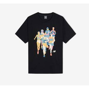 뉴발란스 러너스 그래픽 반팔티 공용 B1 NBNEF32633 19 36 85