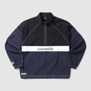 엄브로자켓 LQC UP321CWT91-DVY 크리스피 타슬란 긴팔 스탠넥 아노락 / DEEP NAVY