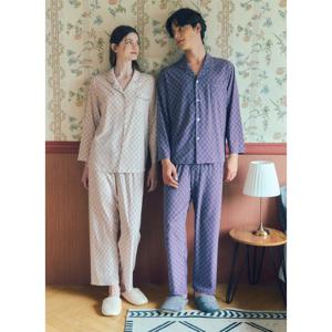 [비너스]VPA4551M 고급스러운 소재감과 세련된 감각의 깃털처럼 가볍운 남성 파자마