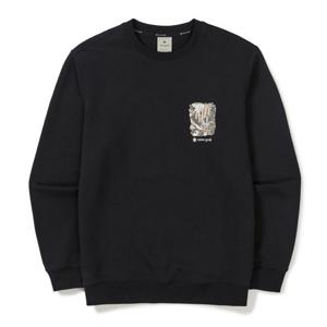 스노우피크 트로피컬 맨투맨 BB S24FUFHT64 BK DG KG LE