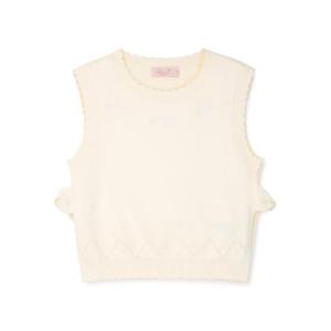 더센트럴 페리미츠 TC01 레이어드 니트 베스트 P2532K451