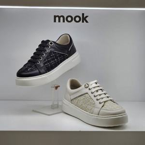 [무크]여성 스톤포인트 트위드 스니커즈 422354 UA UQ HPGD1DD