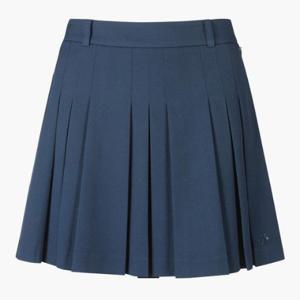 데상트골프스커트 GQC DP32WFSK84-GBLG 여성 로고프린트 플리츠 스커트 / GBLG