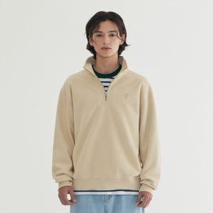 [커버낫] [TAG가 99,000]스몰 C 로고 코듀로이 하프집업 Butter