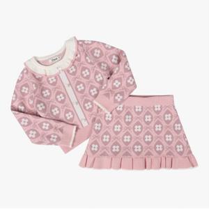 [치크(키즈)]여아 자카드 스커트 세트 CKSV25W2G