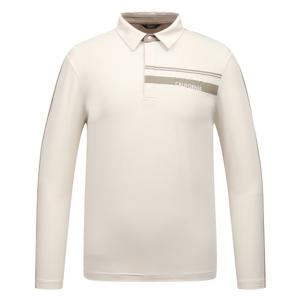 [링스본사] [25FW] 남성 반전 블럭킹 카라 티셔츠 L11E3TO201_IV