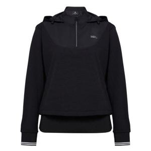 [와이드앵글]여성 TO 우븐 MIX 쿼터 집업 후드 L  WWU25231Z1