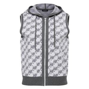 [와이드앵글]여성 CO 변형 패턴 후드 풀집 베스트 L  WWU25K71W3