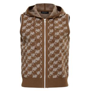 [와이드앵글]여성 CO 변형 패턴 후드 풀집 베스트 L  WWU25K71E3