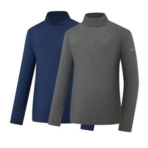 [콜핑]LD18 남성 추동 기모 터틀넥 스판 보온 이너티셔츠 KFT0422M