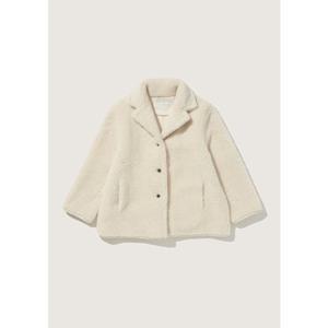 [플랙진]여성 오버핏 시어링 코트 (PWTH4CTL67W)