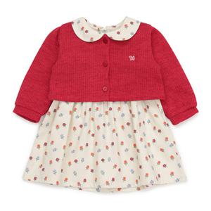 [블루독베이비8] FW25(BE)어텀플라워 세트형 원피스 HJ (45A1340001) (BLUEDOG BABY 유아 출산 백일 선물