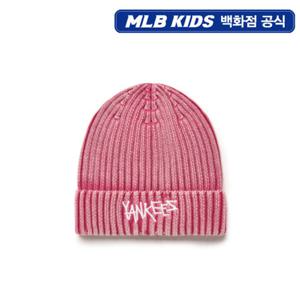 [MLB키즈] 스톤 워싱 골지 비니 (7ABNB0156-50PKD)