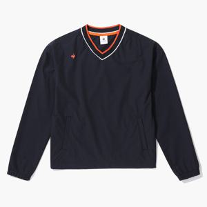 [르꼬끄골프] 여성 V넥 우븐 티셔츠 (GO312LBL83)